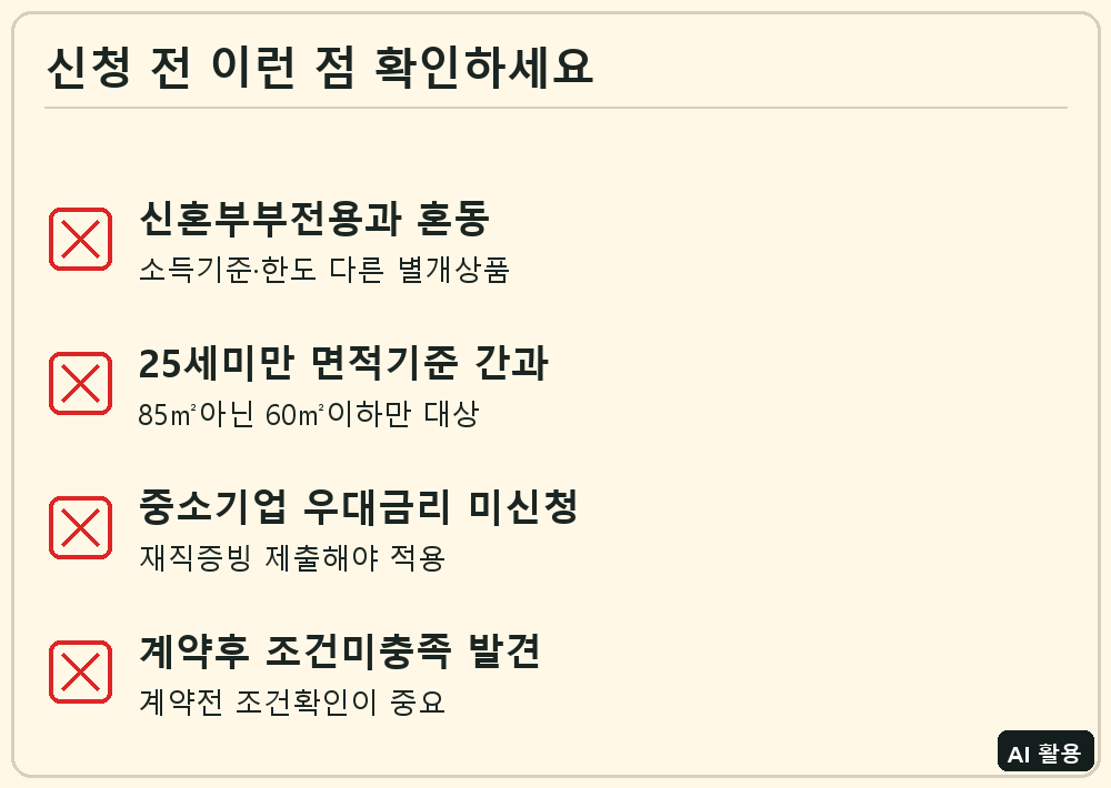 청년전용 버팀목전세자금대출 확인 체크리스트