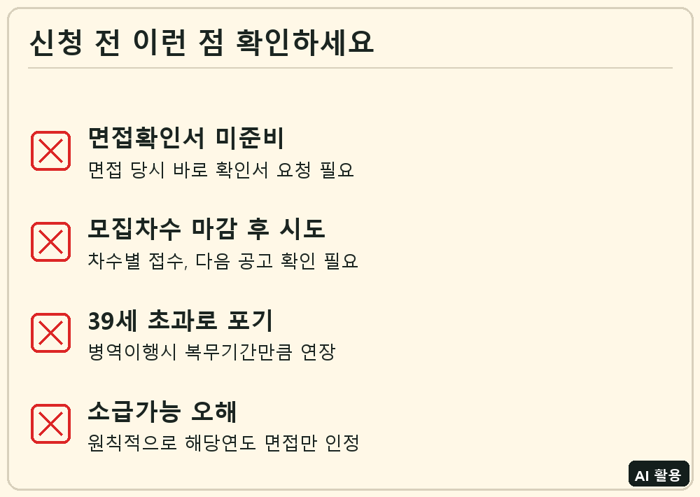 경기도 청년면접수당 신청 전 확인 체크리스트