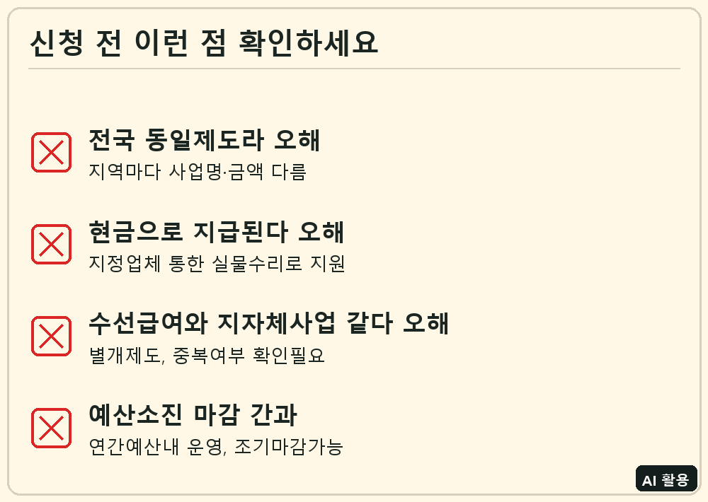 노후주택 수리지원 신청 전 체크리스트