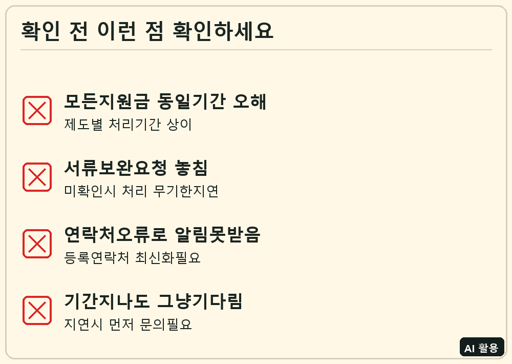 정부지원금 지급일 확인 전 체크리스트