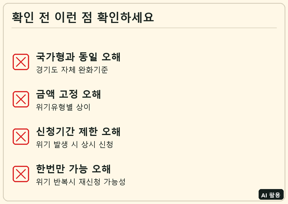 경기도 무한돌봄 체크리스트