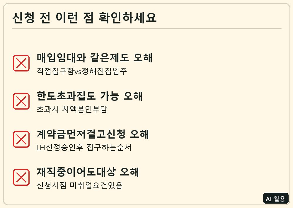 청년전세임대주택 체크리스트