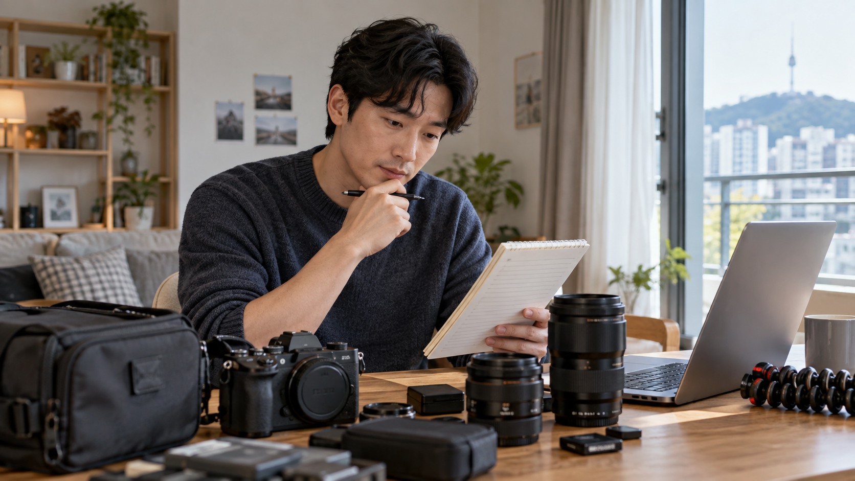 참조3: 구입 전에 목록을 살펴보는 연출 예시