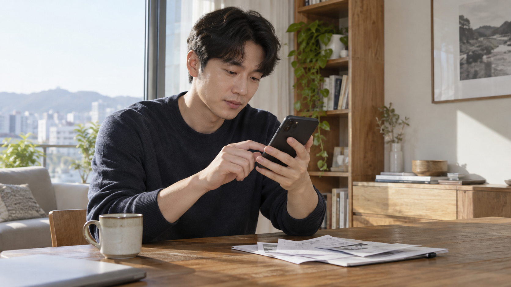 참고2: 인식 결과를 살펴보는 연출 장면
