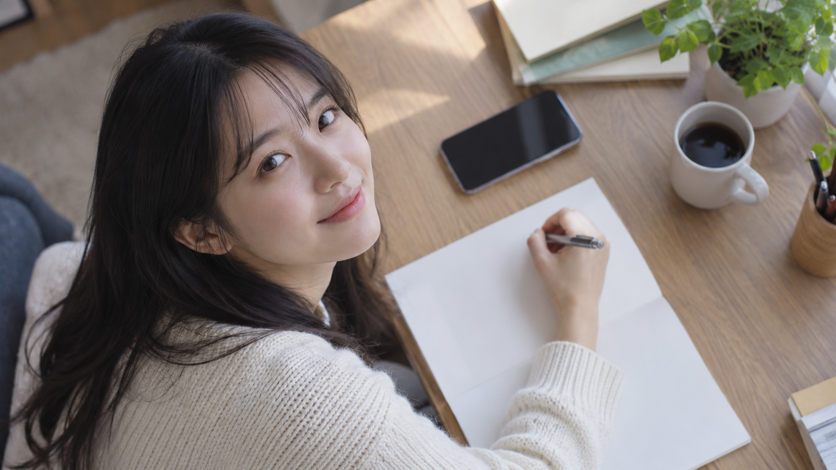 참고4: 빛과 각도를 맞춘 촬영 연출 장면