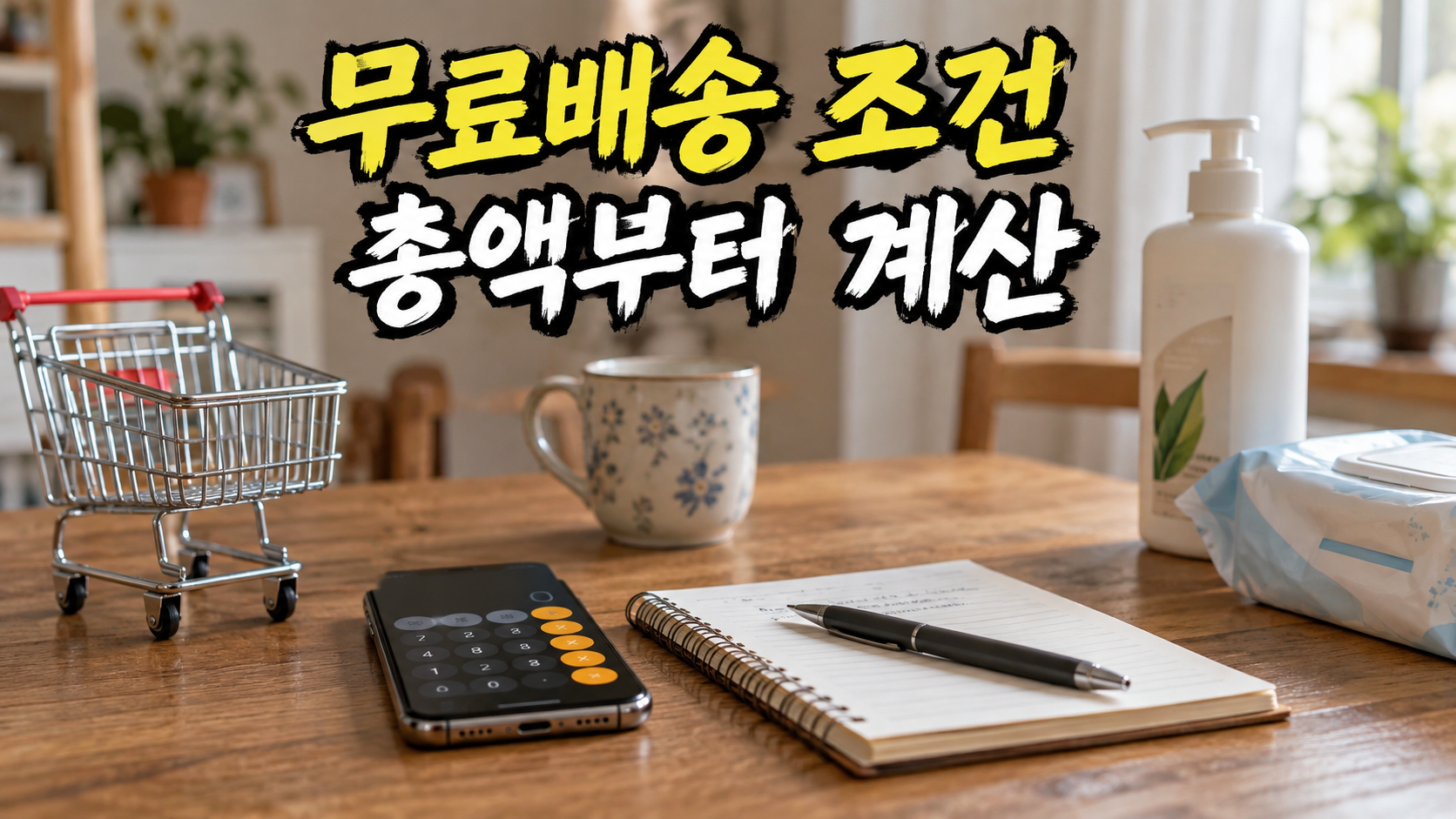 무료배송 총액 비교