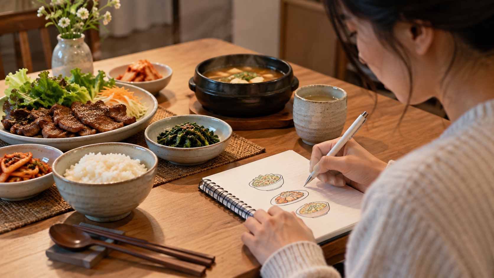 식사 기록