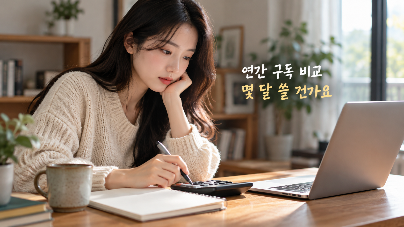 월간·연간 구독 비교, 할인율보다 먼저 계산할 이용 개월 수